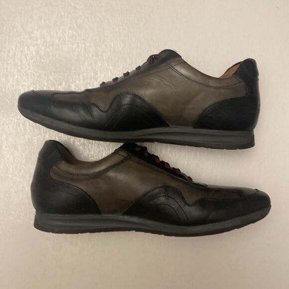 PAUL FREDRICK Men’s Leather Sneakers with Leather Lining and Cushioned Insole 8 - Picture 11 of 11